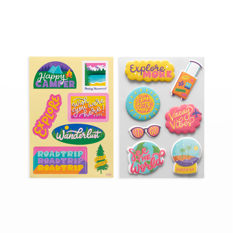 Sticker Stash - Wanderlust