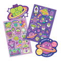 Scented Scratch Stickers - Galaxy Grape