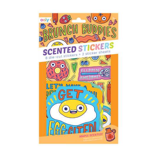 Scented Scratch Stickers: Brunch Buddies