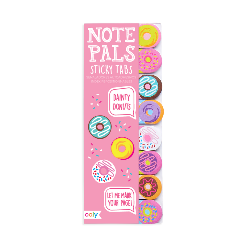 Note Pals Sticky Tabs: Dainty Donuts