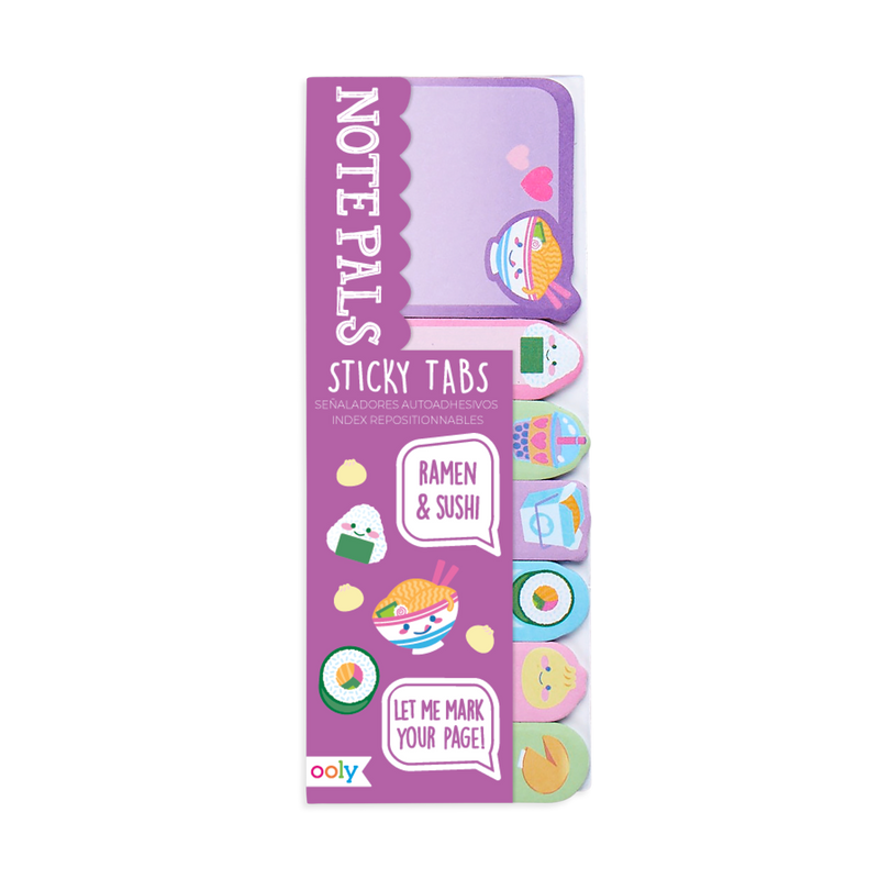 Note Pals Sticky Tabs: Ramen and Sushi