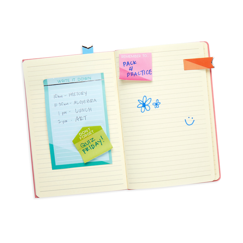 Side Notes Sticky tab Note Pad - Color Write