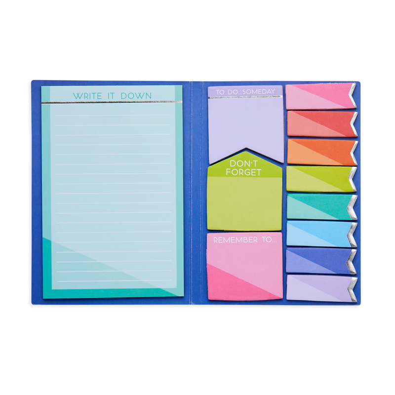 Side Notes Sticky tab Note Pad - Color Write