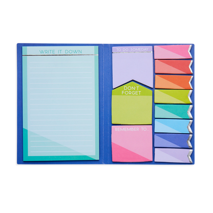 Side Notes Sticky tab Note Pad - Color Write