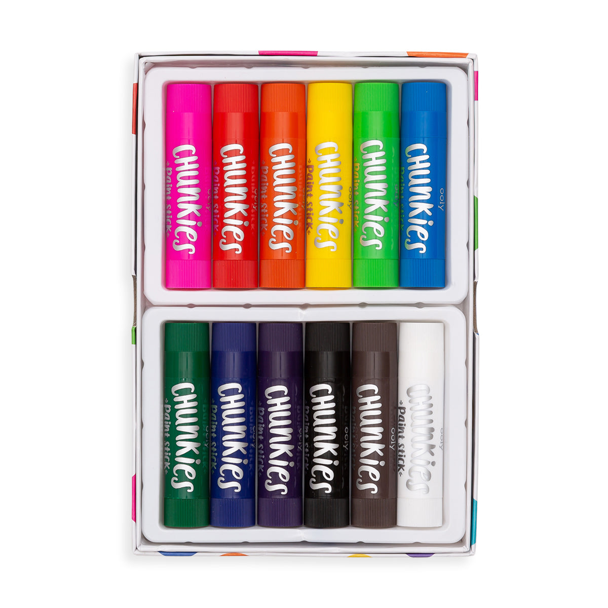 Chunkies Paint Sticks - Set of 12 - Classic