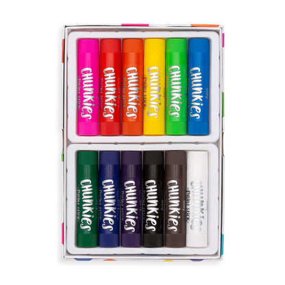 Chunkies Paint Sticks - Set of 12 - Classic