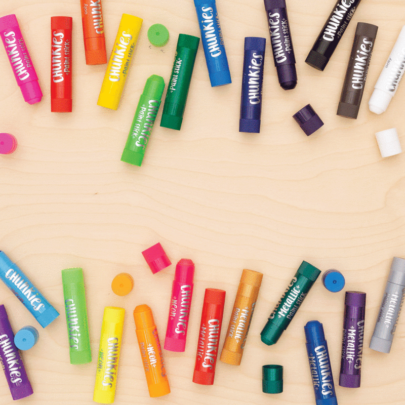 Chunkies Paint Sticks - Variety Pack of 24