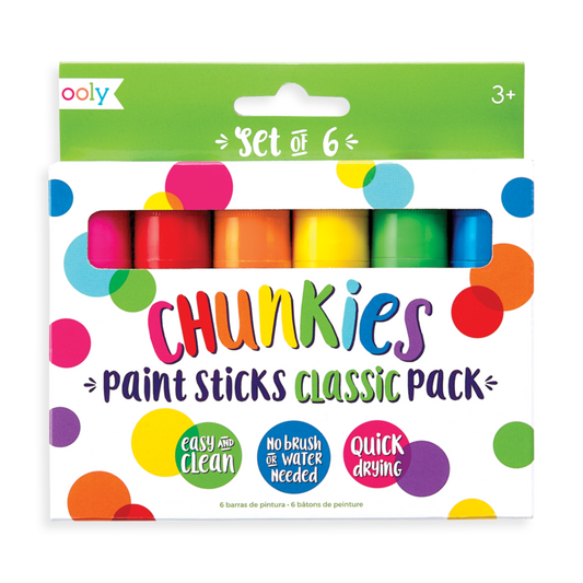 Chunkies Paint Sticks - Classic pack set of 6