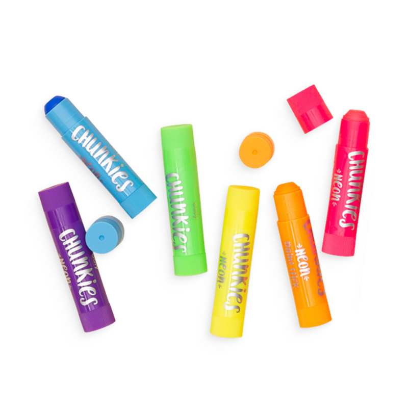 Chunkies Paint Sticks - Set of 6 - Neon