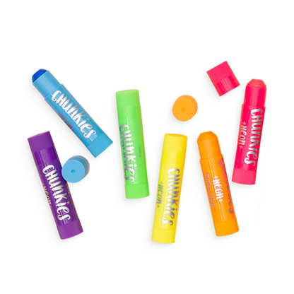 Chunkies Paint Sticks - Set of 6 - Neon