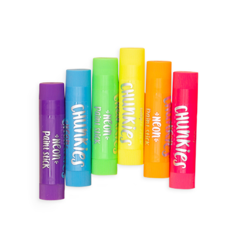 Chunkies Paint Sticks - Set of 6 - Neon
