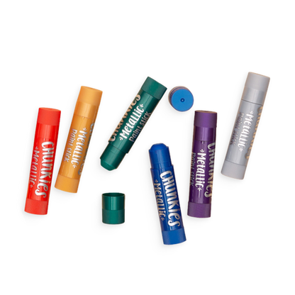 Chunkies Paint Sticks - Metallic pack set of 6
