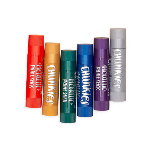 Chunkies Paint Sticks - Set of 6 - Metallic