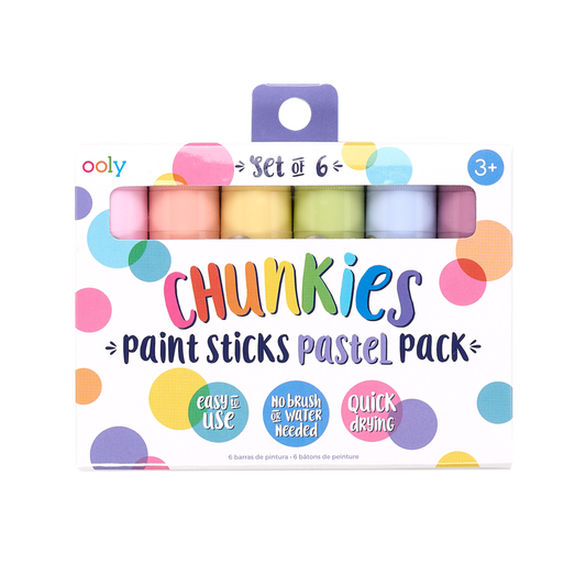 Chunkies Paint Sticks - Pastel set of 6