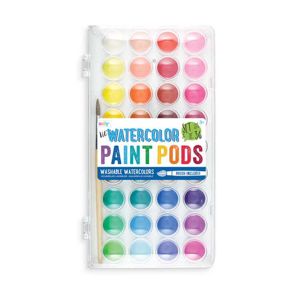 Lil Paint Pods Watercolor - Set of 36
