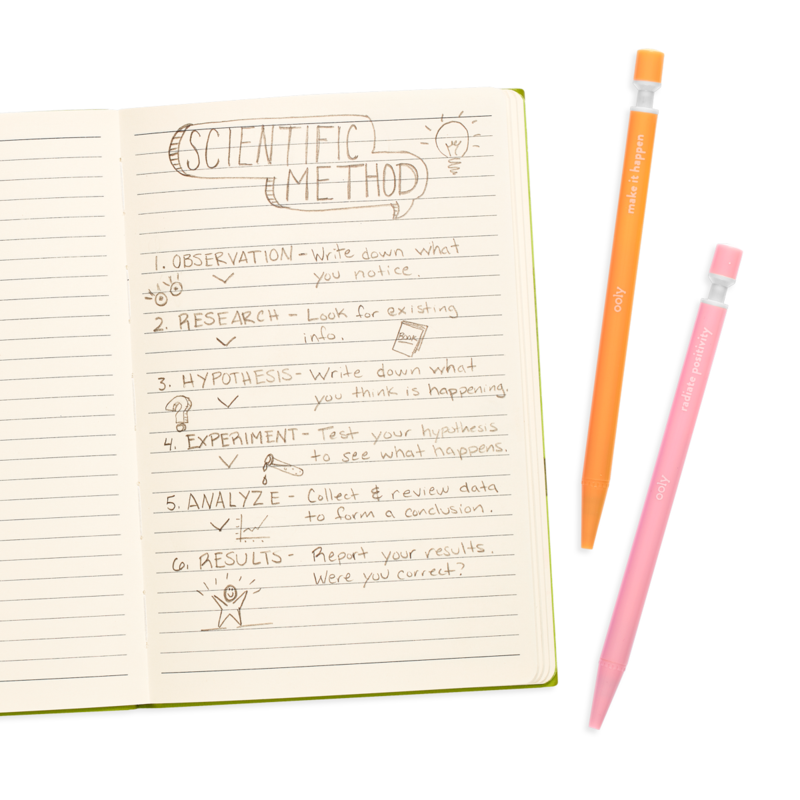 Noted! Graphite Mechanical Pencils - Set of 6