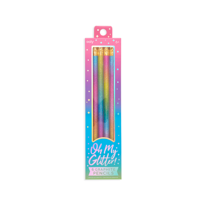 Oh My Glitter! Graphite Pencils - Set of 6