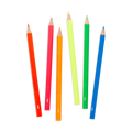 Jumbo Brights Neon Colored Pencils - Set of 6