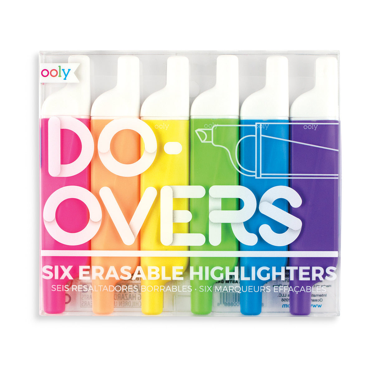 Do Over Highlighters - Set of 6