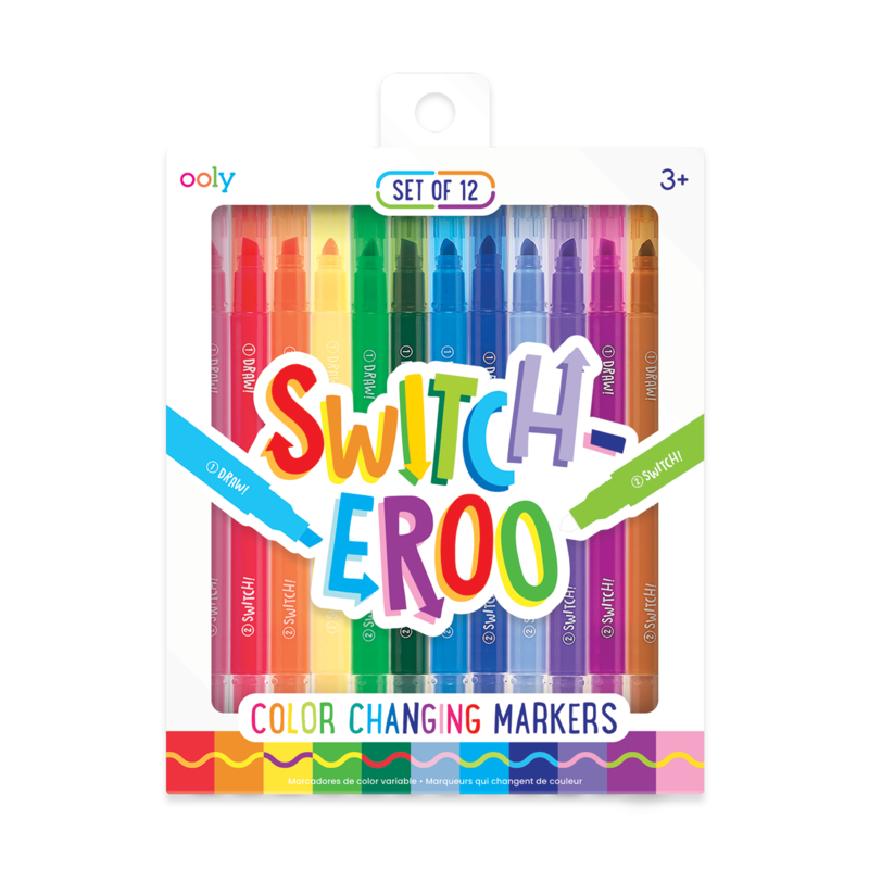 Switch-eroo! Color-Changing Markers (Set of 12)