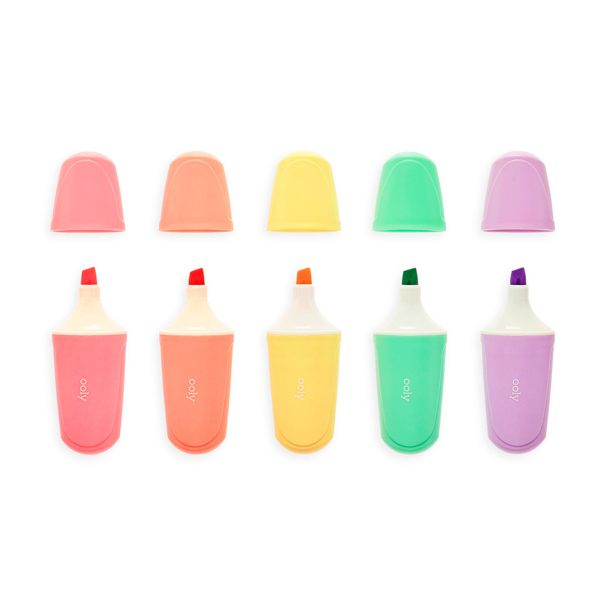 Le BonBon Patisserie Scented Pastel Highlighters - Set of 5