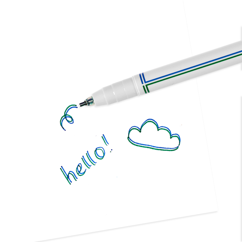 Seeing Double Fine Felt Double Tip Markers - Set of 5