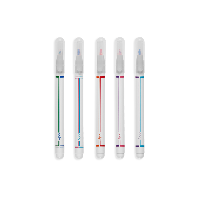 Seeing Double Fine Felt Double Tip Markers - Set of 5