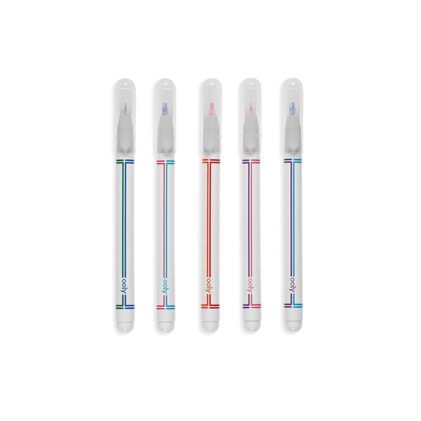 Seeing Double Fine Felt Double Tip Markers - Set of 5