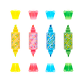 Sugar Joy Double Ended Scented Highlighters - Set of 4