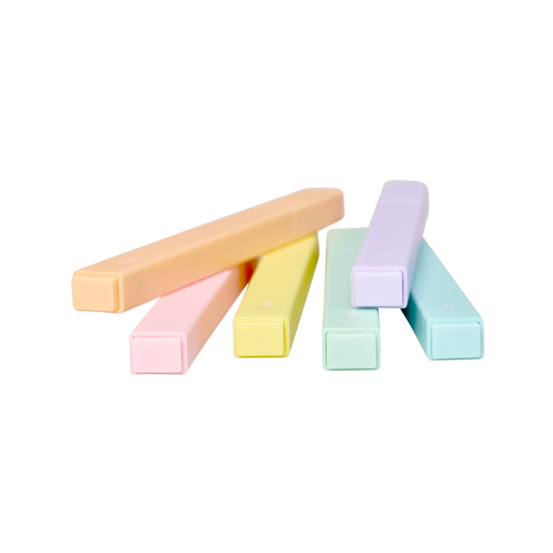 Color Block Highlighters - Set of 6