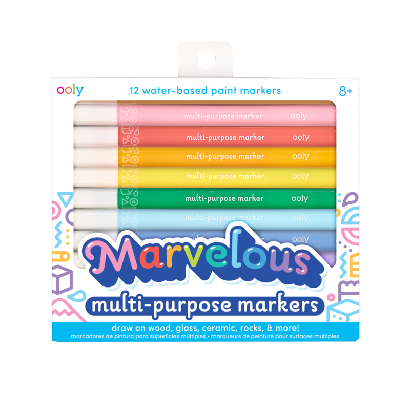 Marvelous Mutli Purpose Paint Marker - Set of 12