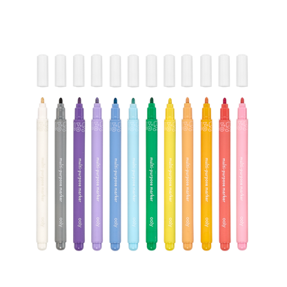 Marvelous Mutli Purpose Paint Marker - Set of 12