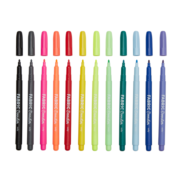 Fabric Doodle Markers - Set of 12