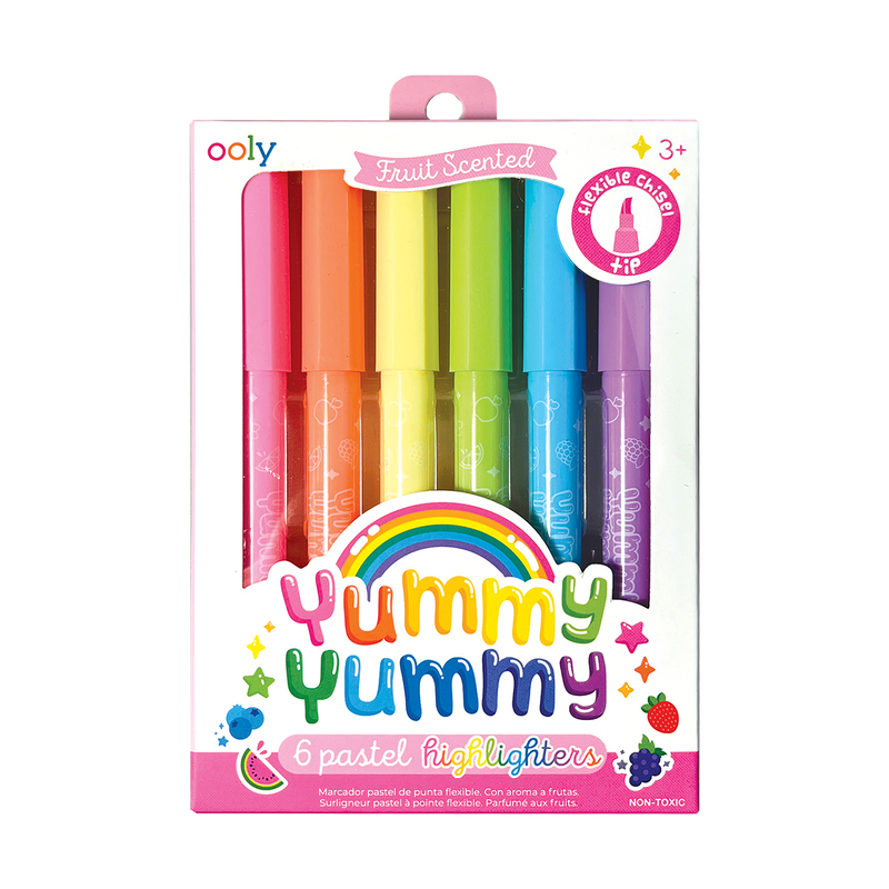 Yummy Yummy Scented Highlighters - Set of 6