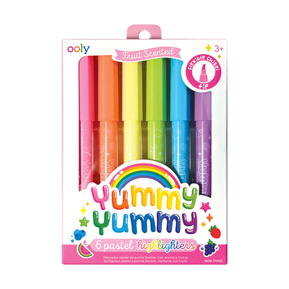 Yummy Yummy Scented Highlighters - Set of 6