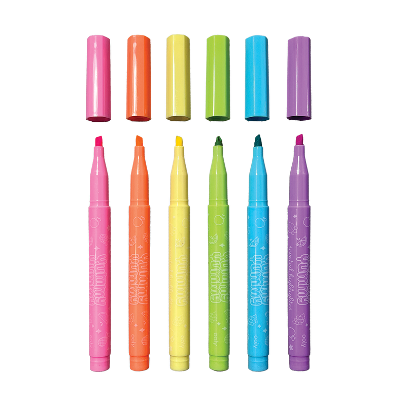 Yummy Yummy Scented Highlighters - Set of 6