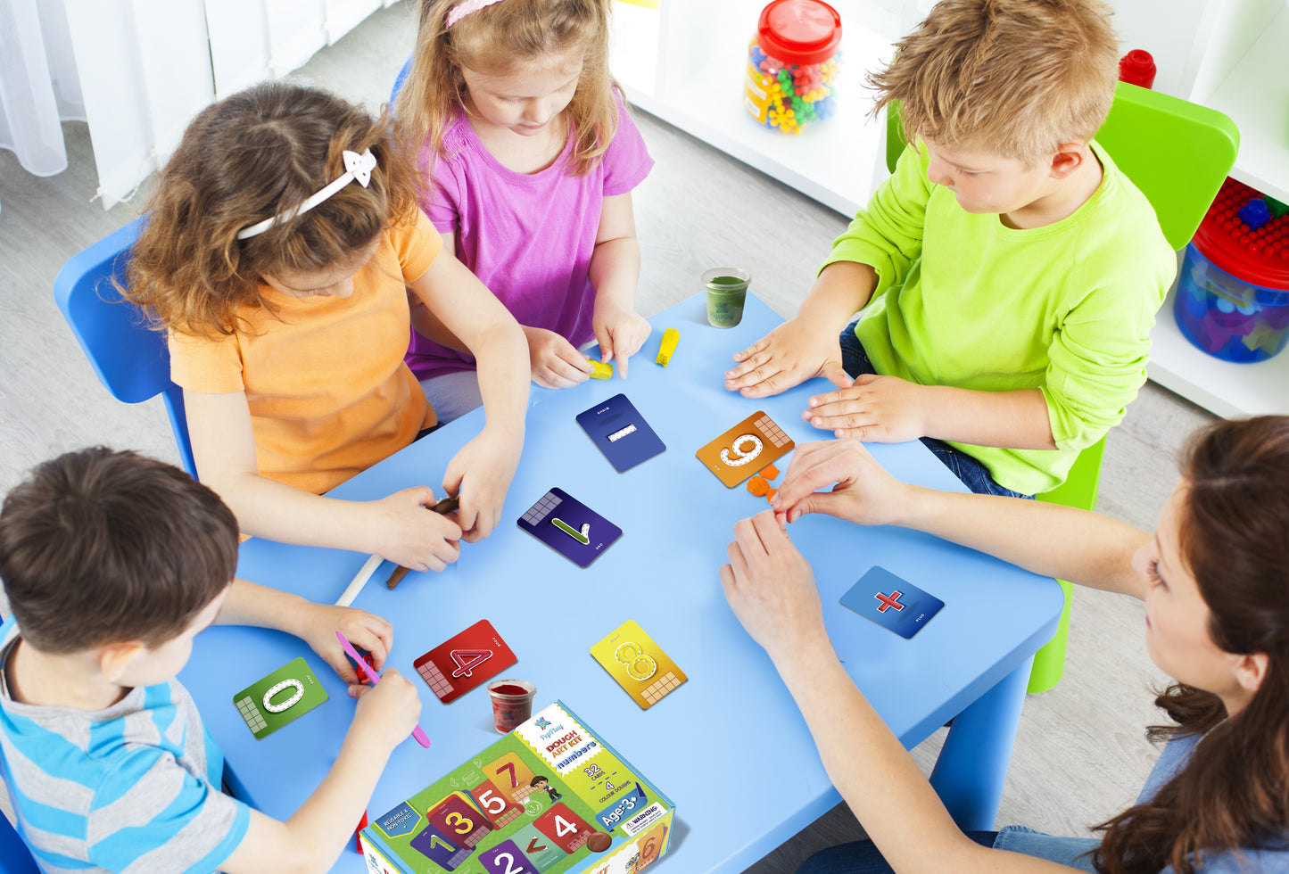 PepPlay Dough Art Kit - Numbers