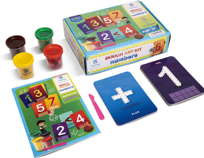 PepPlay Dough Art Kit - Numbers