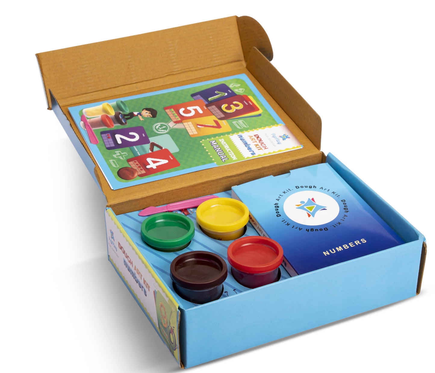 PepPlay Dough Art Kit - Numbers