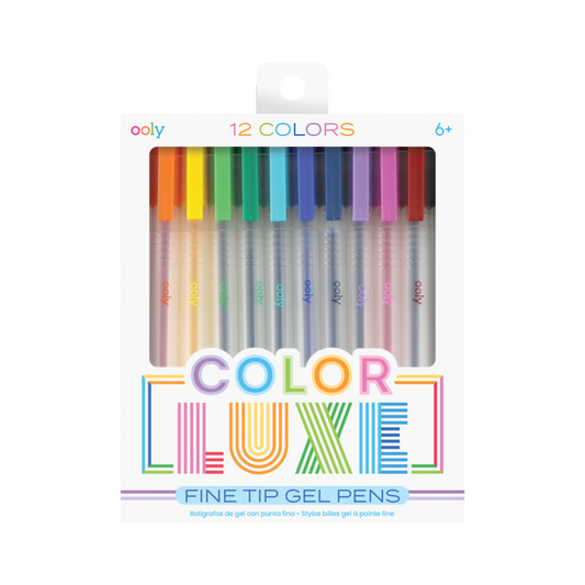 Color Luxe Gel Pens - Set of 12