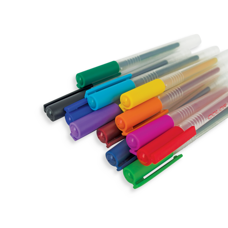 Color Luxe Gel Pens - Set of 12