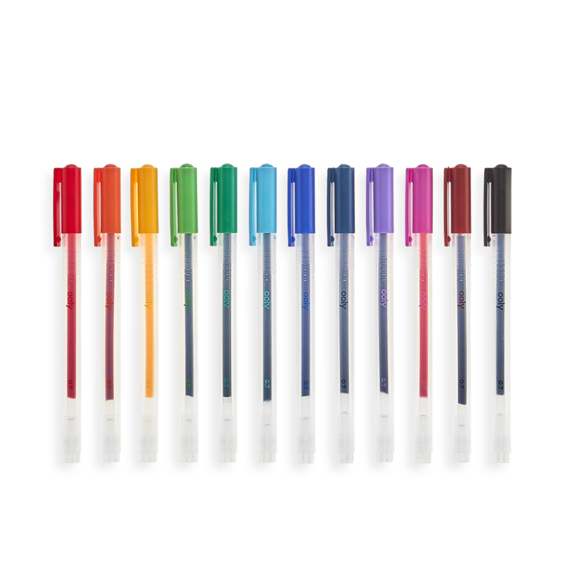 Color Luxe Colored Gel Pens - Set of 12