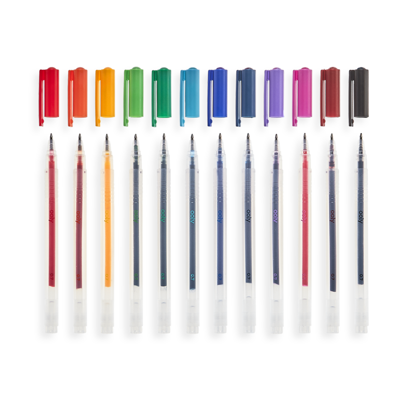 Color Luxe Colored Gel Pens - Set of 12