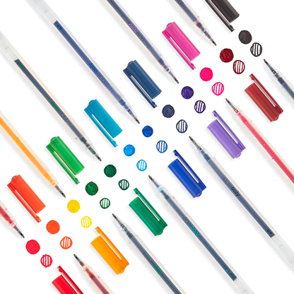 Color Luxe Colored Gel Pens - Set of 12