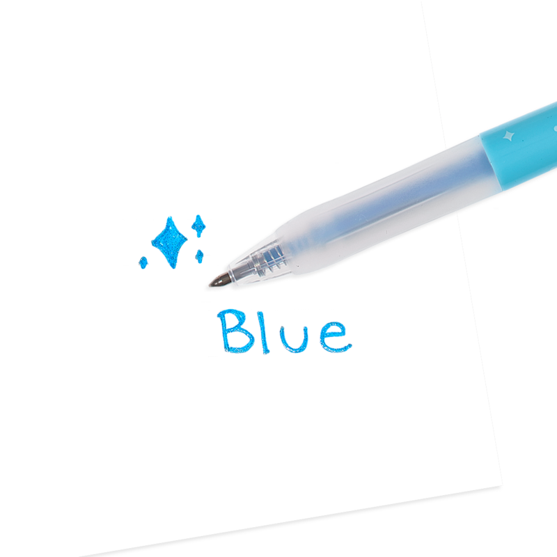 Oh My Glitter! Retractable Gel Pens - Set of 12