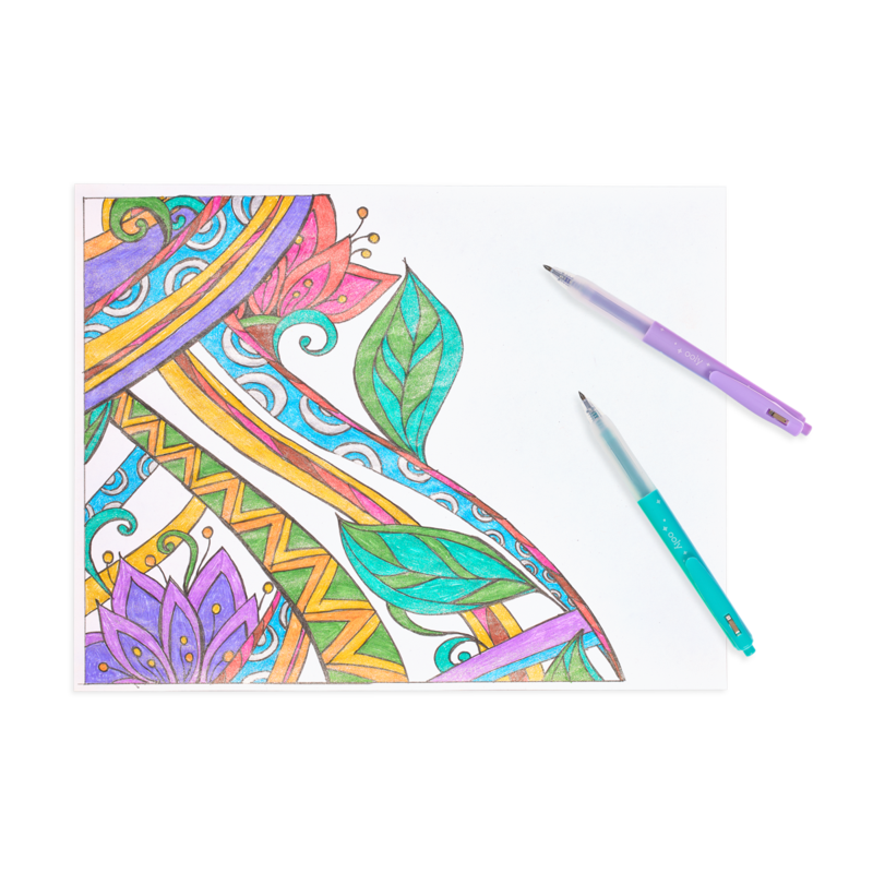 Oh My Glitter! Retractable Gel Pens - Set of 12