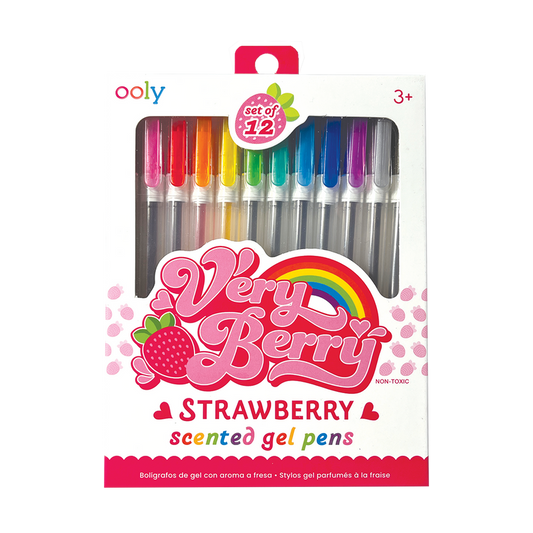 Very Berry Scented Gel Pens - Set of 12