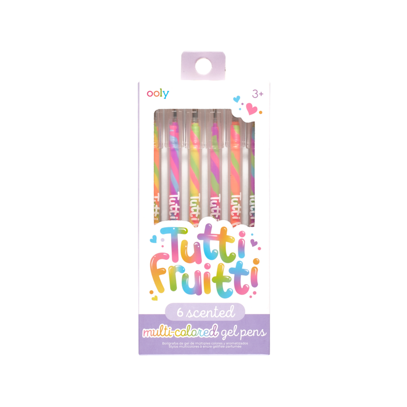 Tutti Frutti Gel Pens - Set of 6