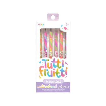 Tutti Frutti Gel Pens - Set of 6