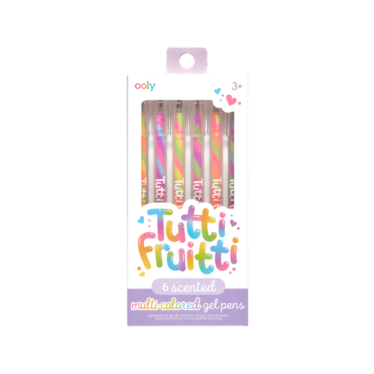 Tutti Frutti Gel Pens - Set of 6
